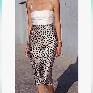 3 Silk Elastic Skirts, Large